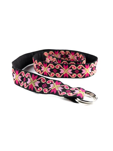 Embroidered belt