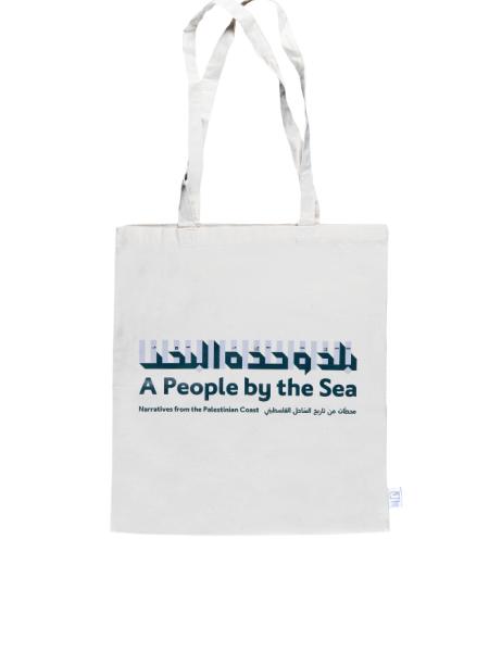 Tote bag A people by the sea