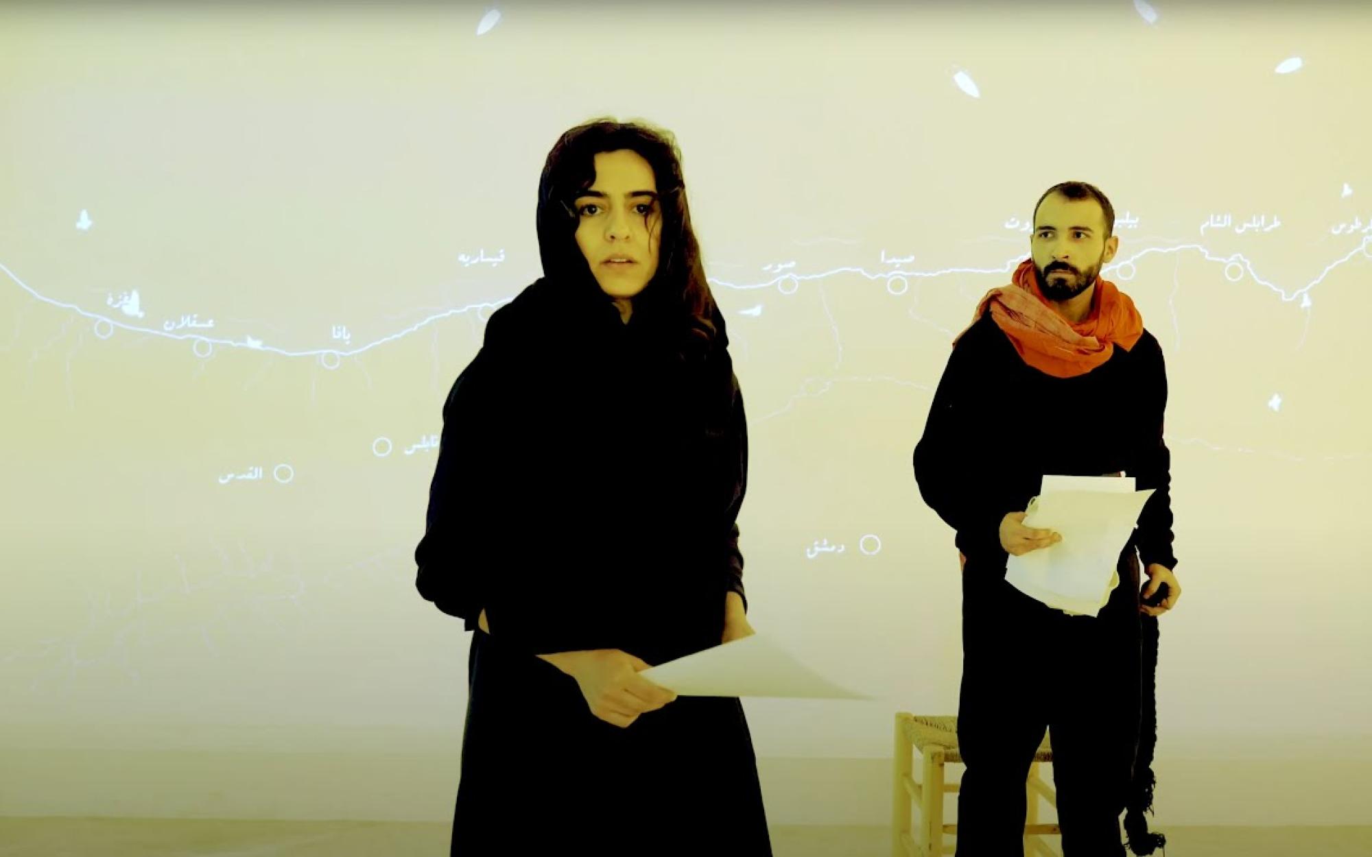 Embedded thumbnail for قراءة مسرحية &quot;قناديل ملك الجليل&quot;