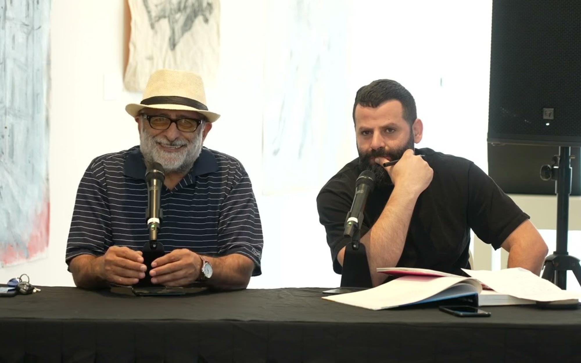 Embedded thumbnail for Artist Talk With Mohamed Saleh Khalil in conversation with Bashar Khalaf