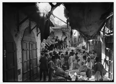 Nablus Earthquake 1927