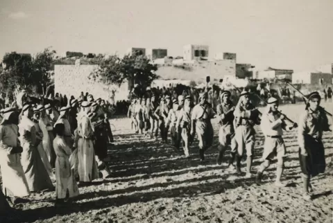 Palestinian Rebel Parade 1936