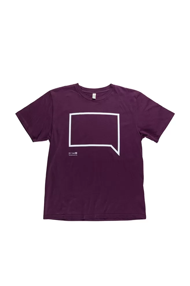 t-shirt burgundy