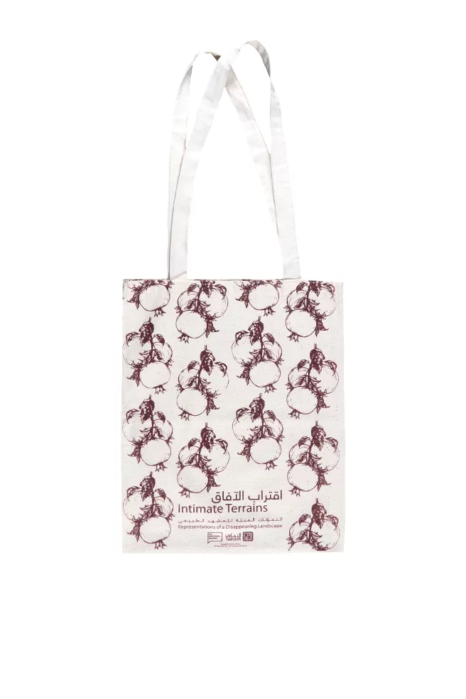 Tote bag pomegranate